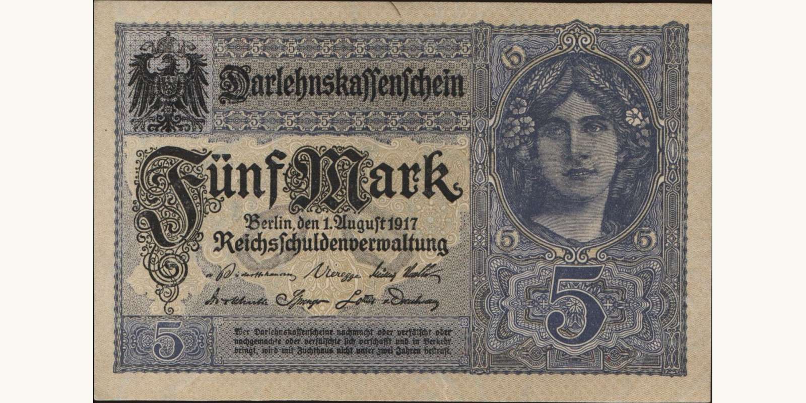 5 mark 1917