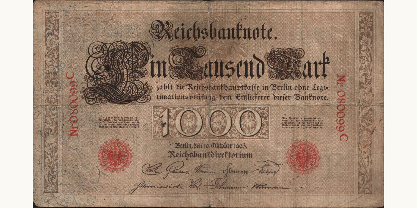1000 mark 1903