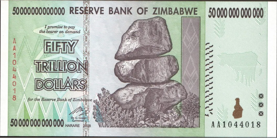 5000 dollars illustration for article Zimbabwe Billion Dollar Banknotes: Full Story of Hyperinflation, Trillion Notes and Currency Collapse