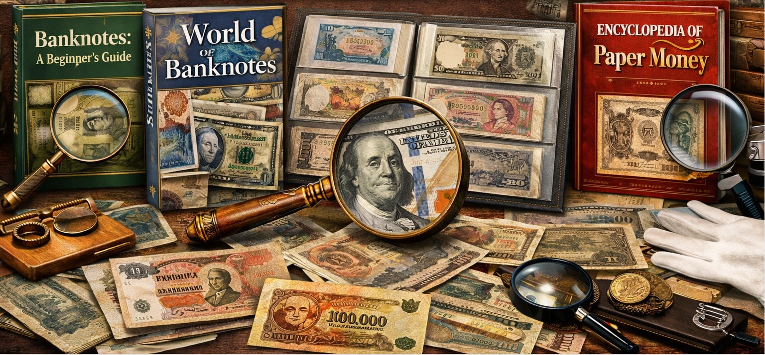 Best Books on Banknote Collecting (Complete Guide for Beginners & Experts)