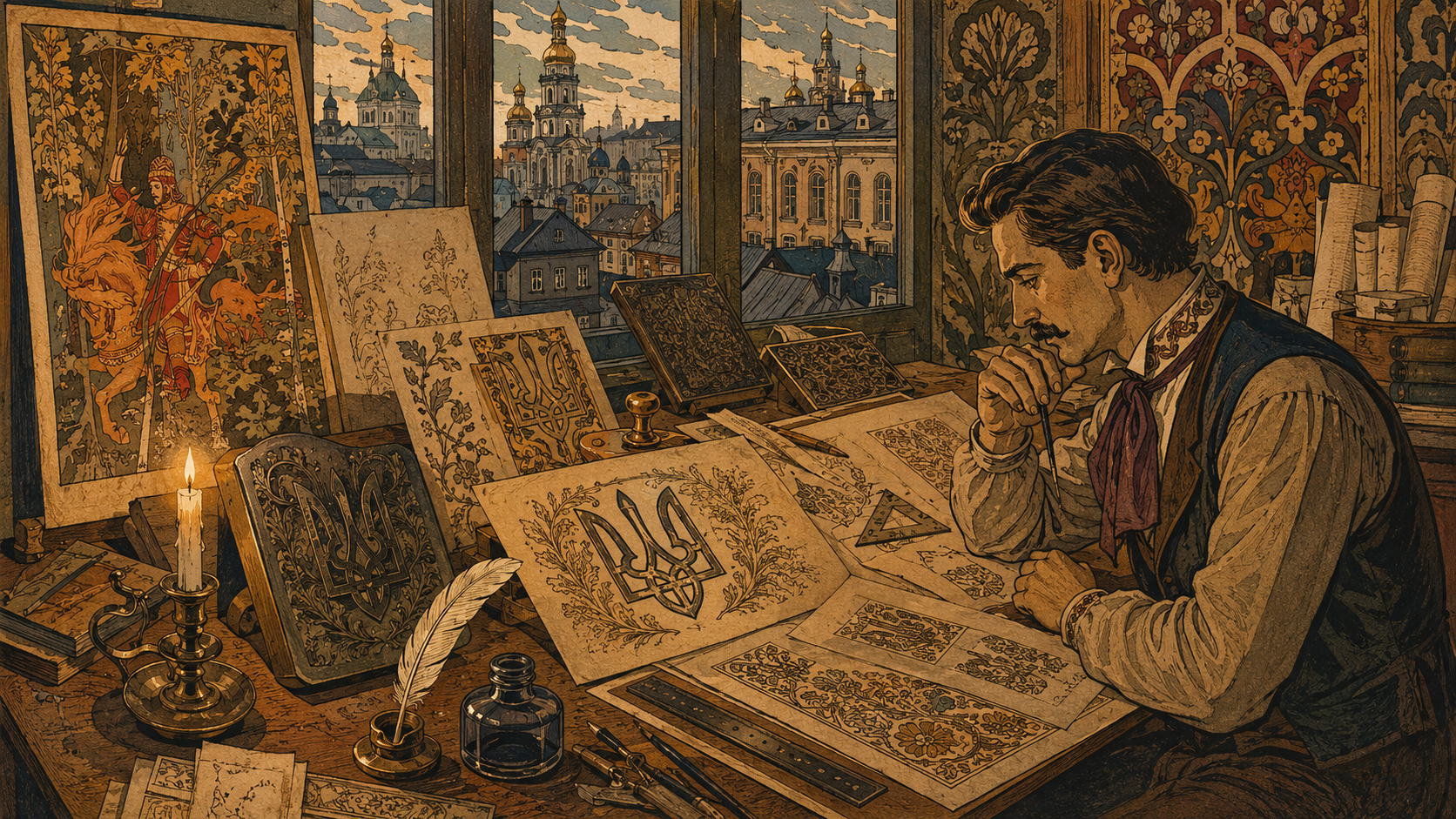 Heorhii Narbut: The Artist Who Designed Ukraine's First Banknotes