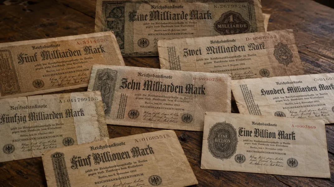 Банкноты немецкой инфляции 1923 года: история, дизайн и коллекционная ценность