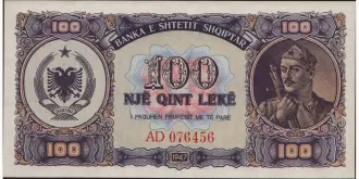 100 Lekë 1947