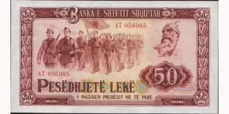 50 Lekë 1964