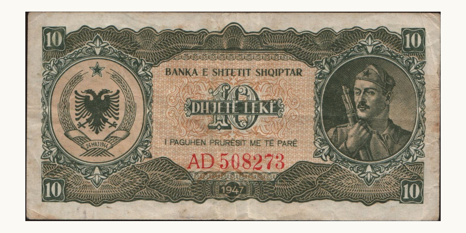 10 leke 1947