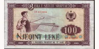 100 Lekë 1976