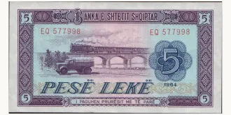 5 Lekë 1964