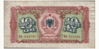 10 Lekë 1949