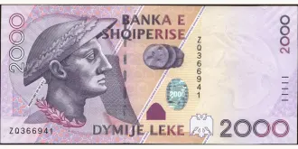 2000 Lekë 2007