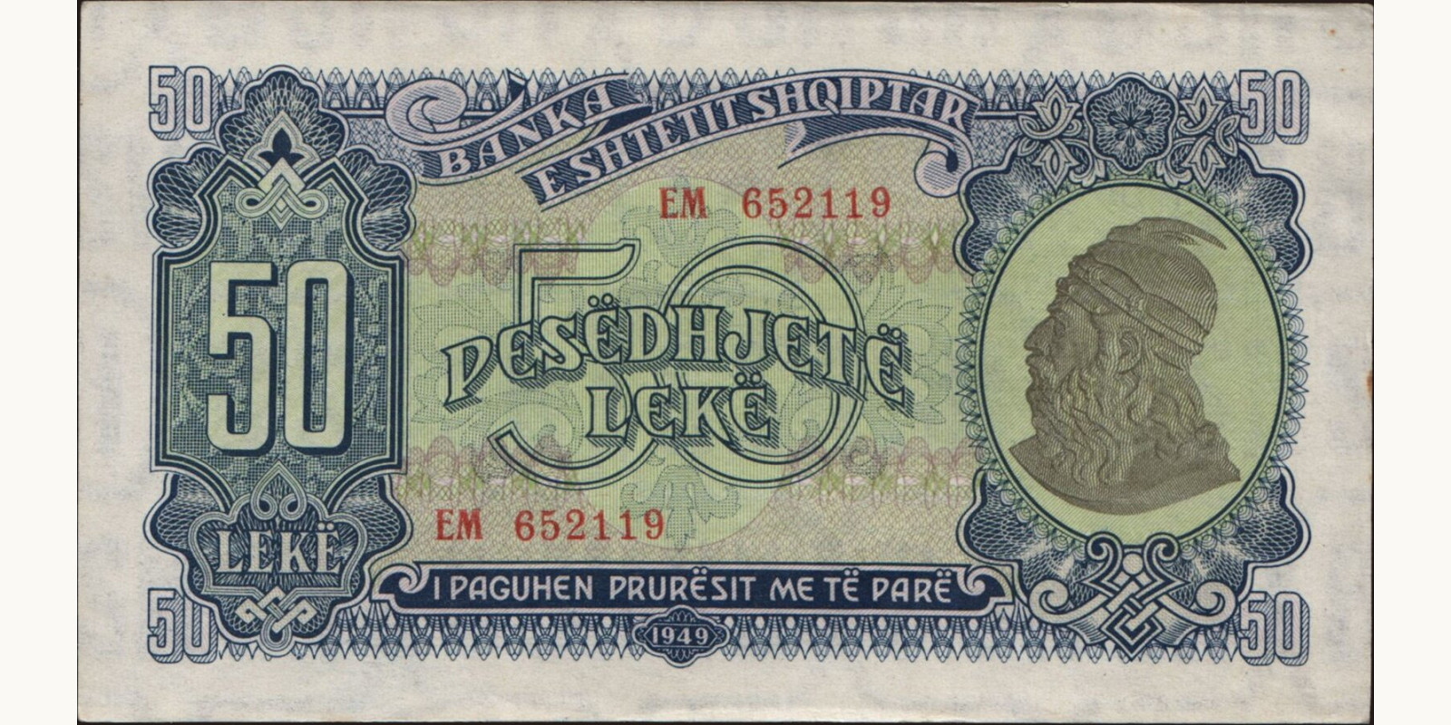 50 leke 1949