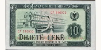 10 Lekë 1964
