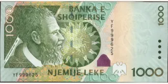 1000 Lekë 2011