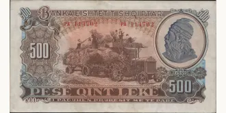 500 Lekë 1949