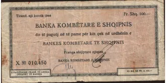 100 franga 1944