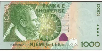 1000 Lekë 2001