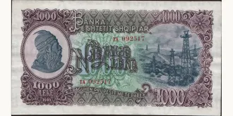 1000 Lekë 1949