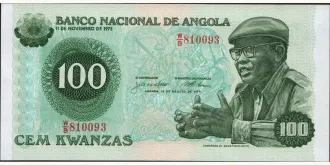 100 kwanzas 1979