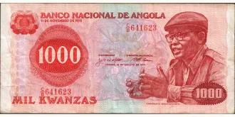 1000 kwanzas 1979