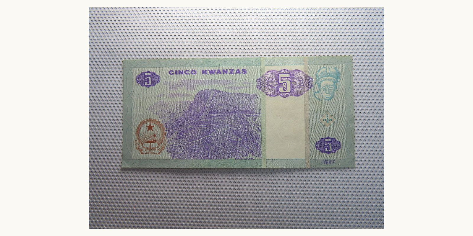 5 kwanzas Ангола 1999 — Лицевая сторона