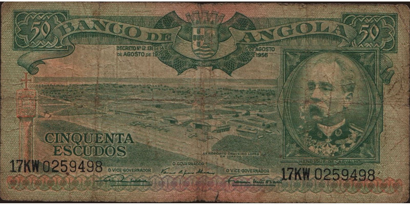 50 escudos 1956