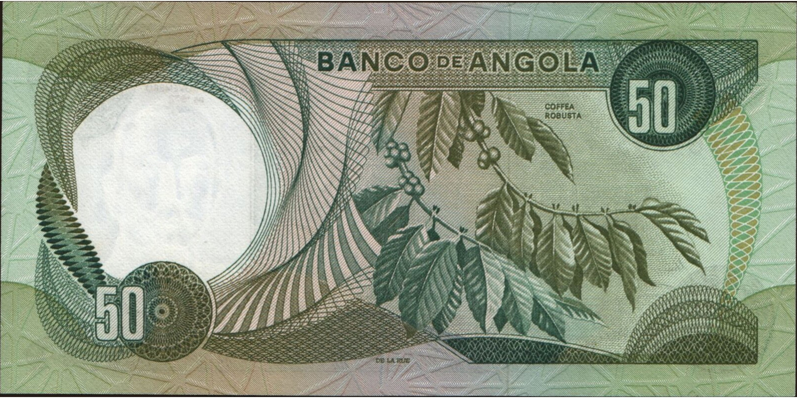 50 escudos Ангола 1972 — Оборотная сторона