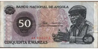 50 kwanzas 1976