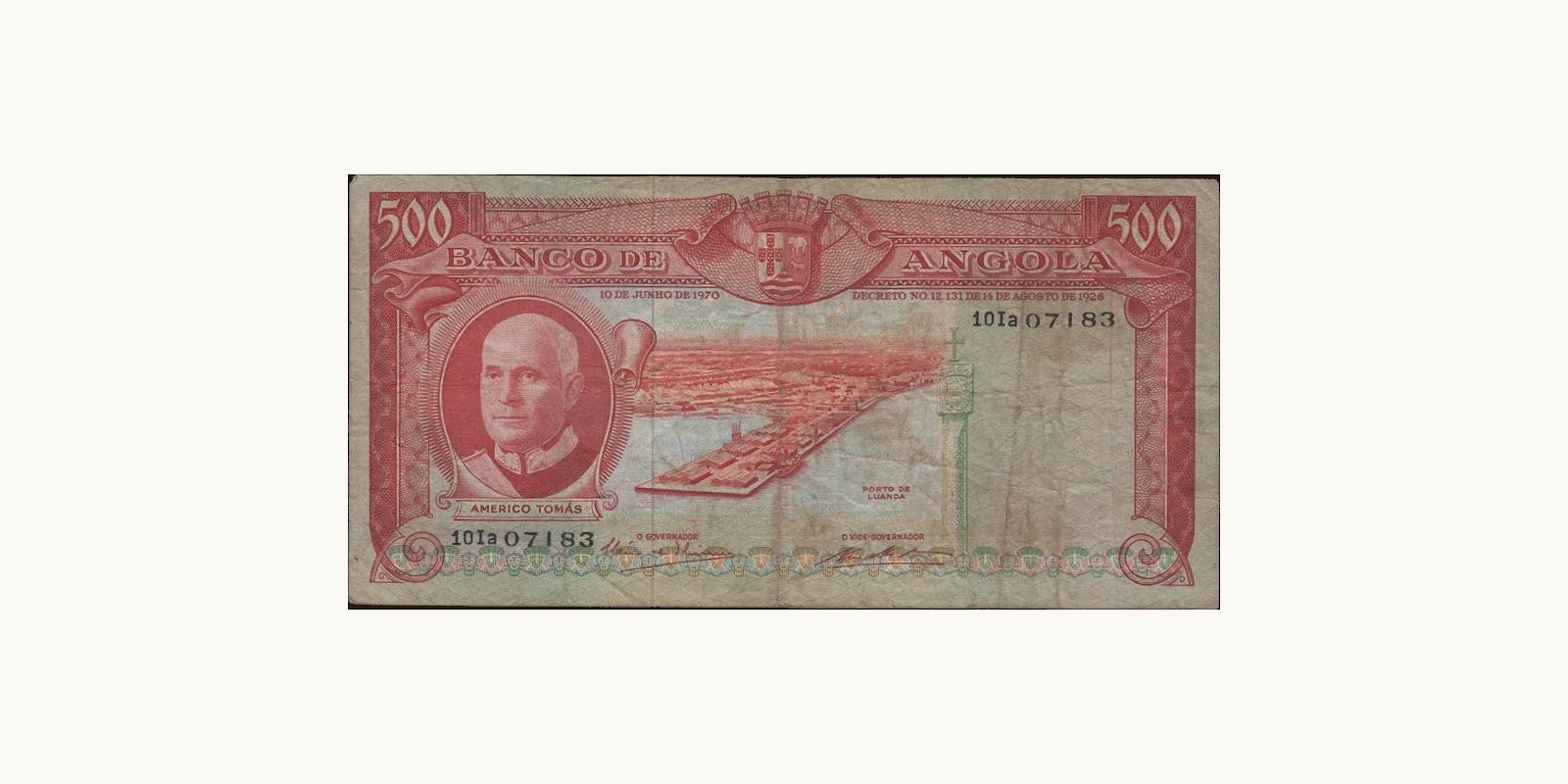 500 escudos 1962