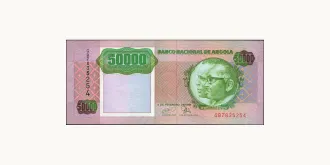 50000 kwanzas 1991