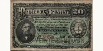 20 centavos 1891