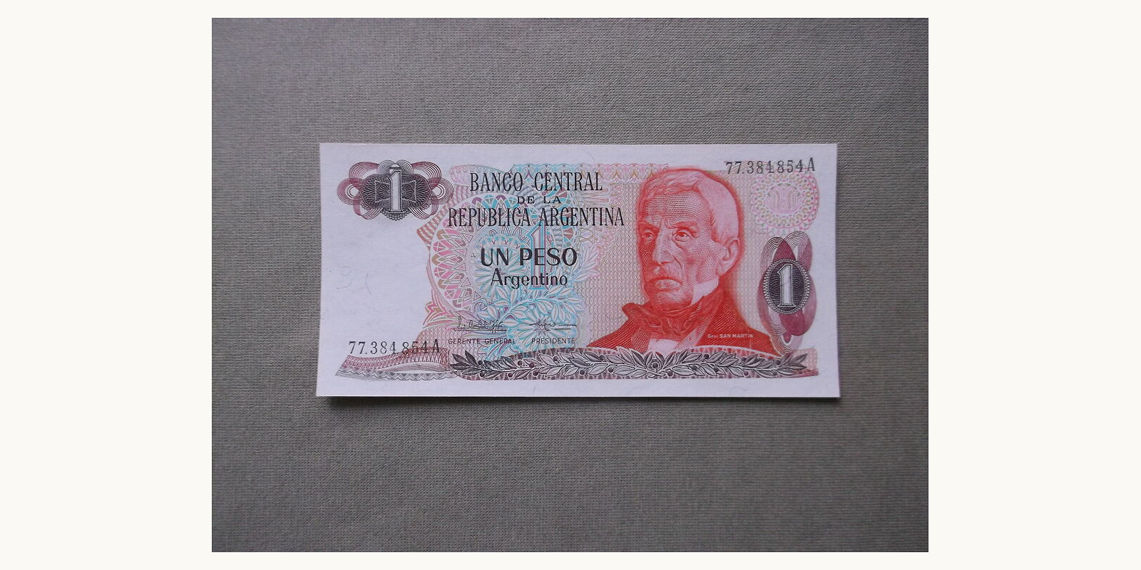 1 pesos 1984