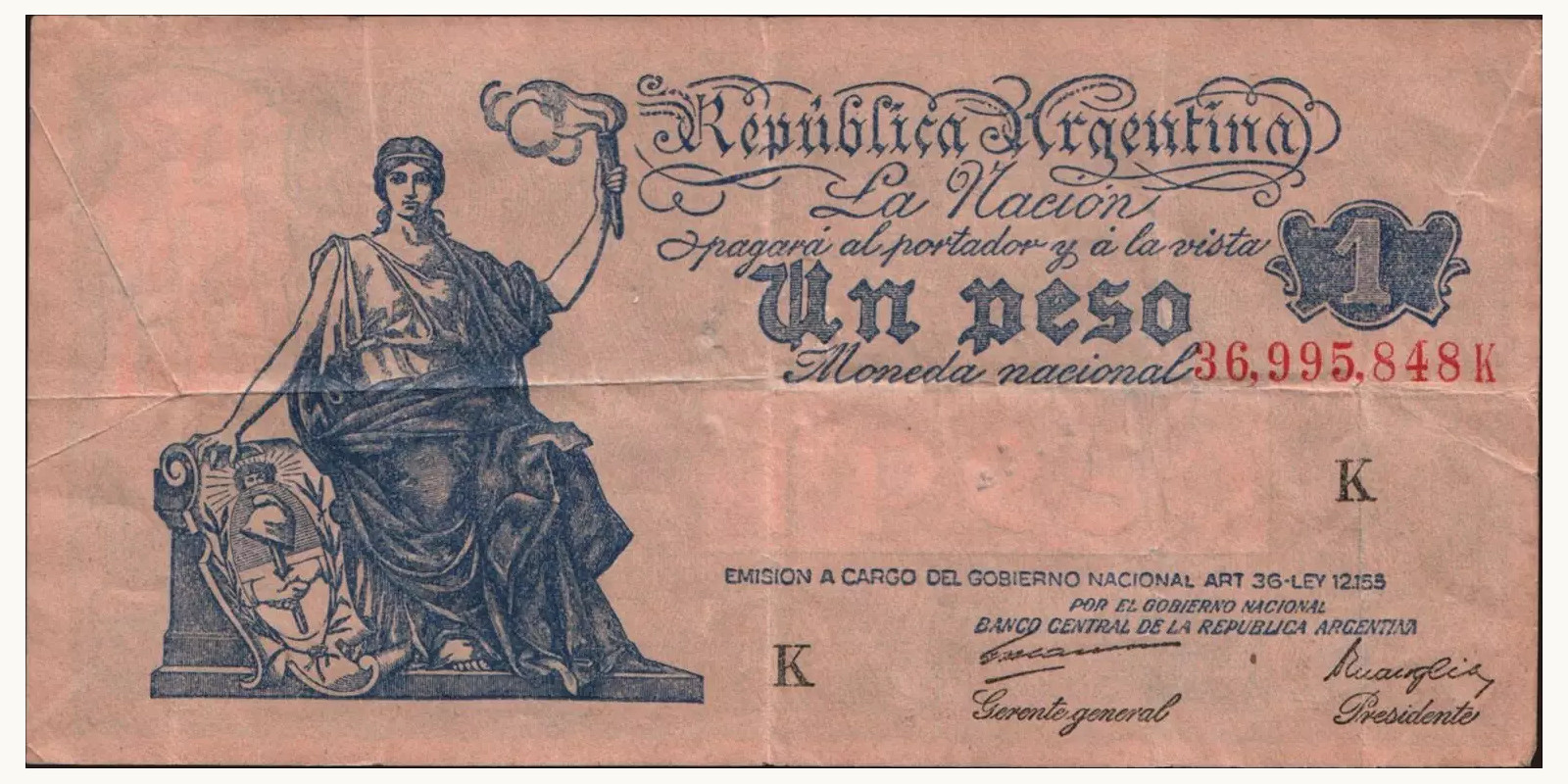 1 pesos 1935