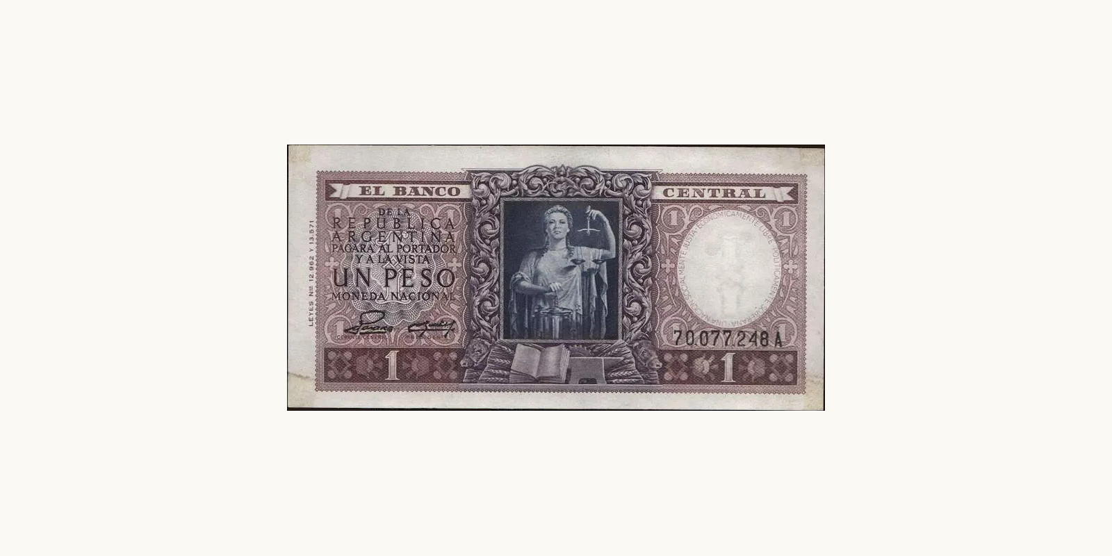 1 pesos 1947