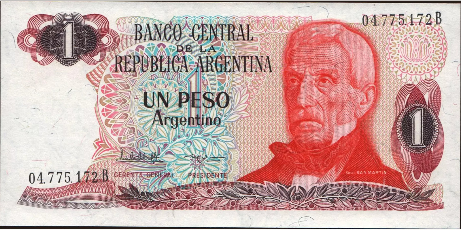 1 pesos 1983