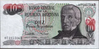 10 pesos 1983