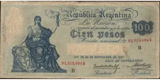 100 pesos 1897