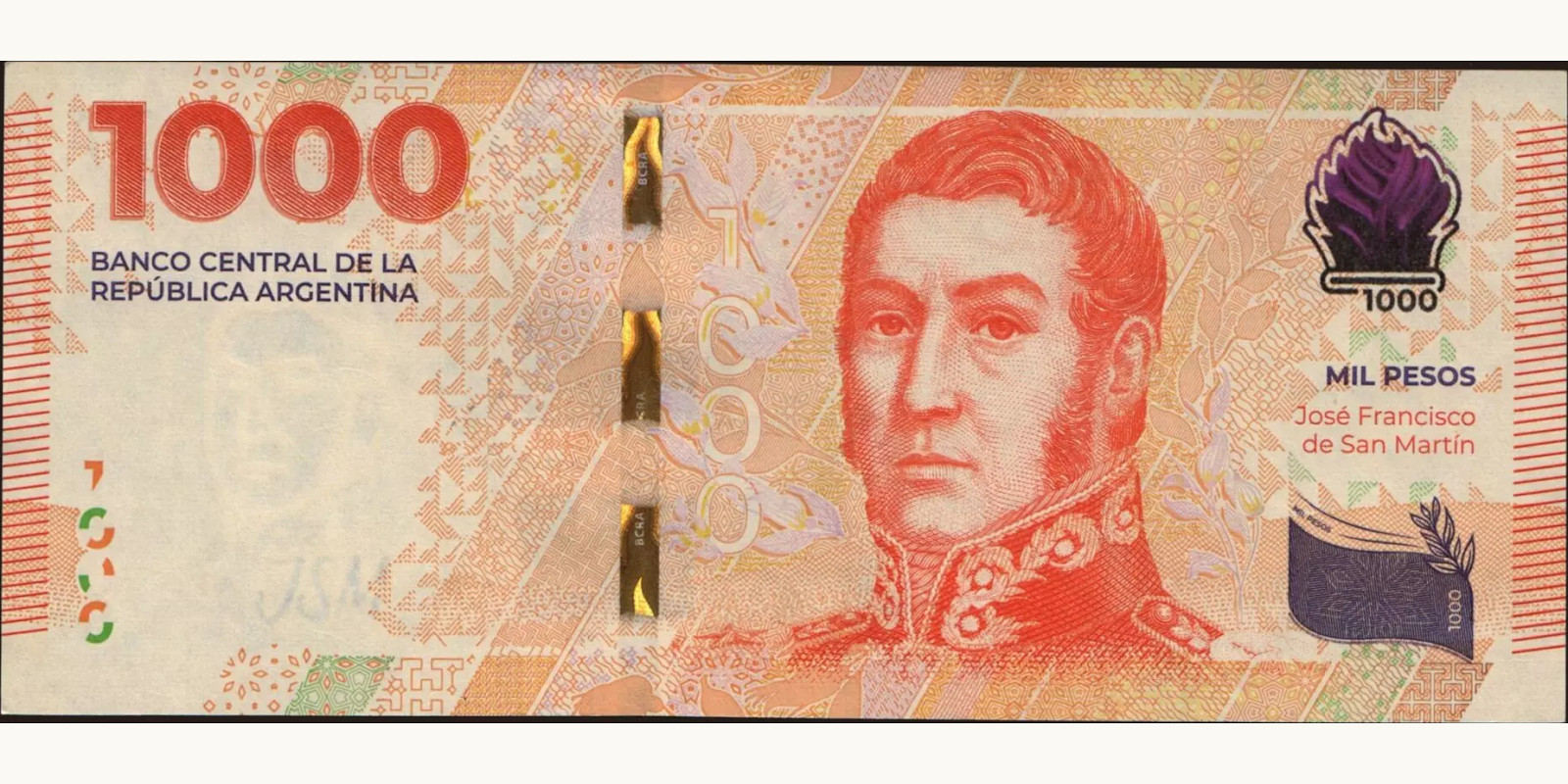 1000 pesos 2023