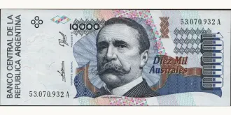 10000 australes 1989