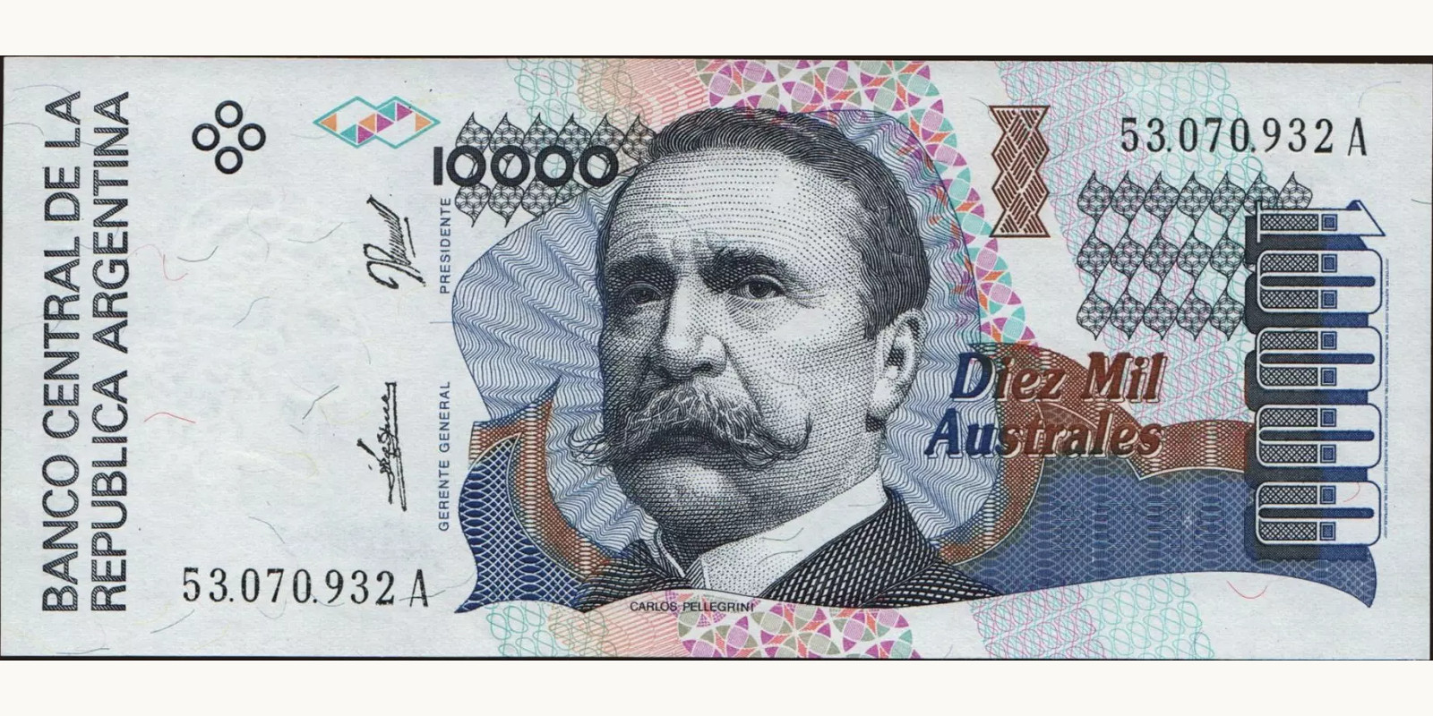 10000 australes 1989