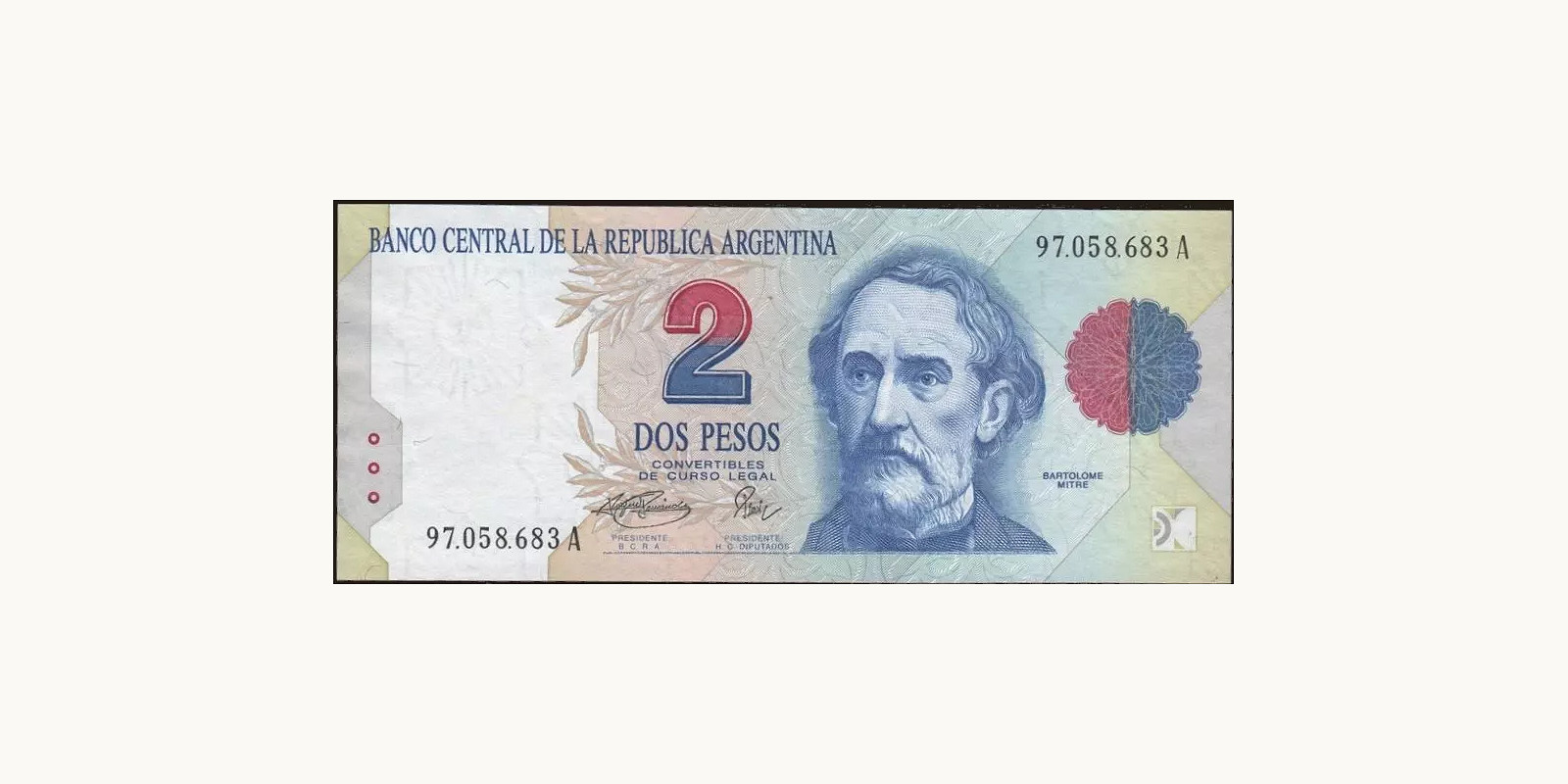 2 pesos 1992