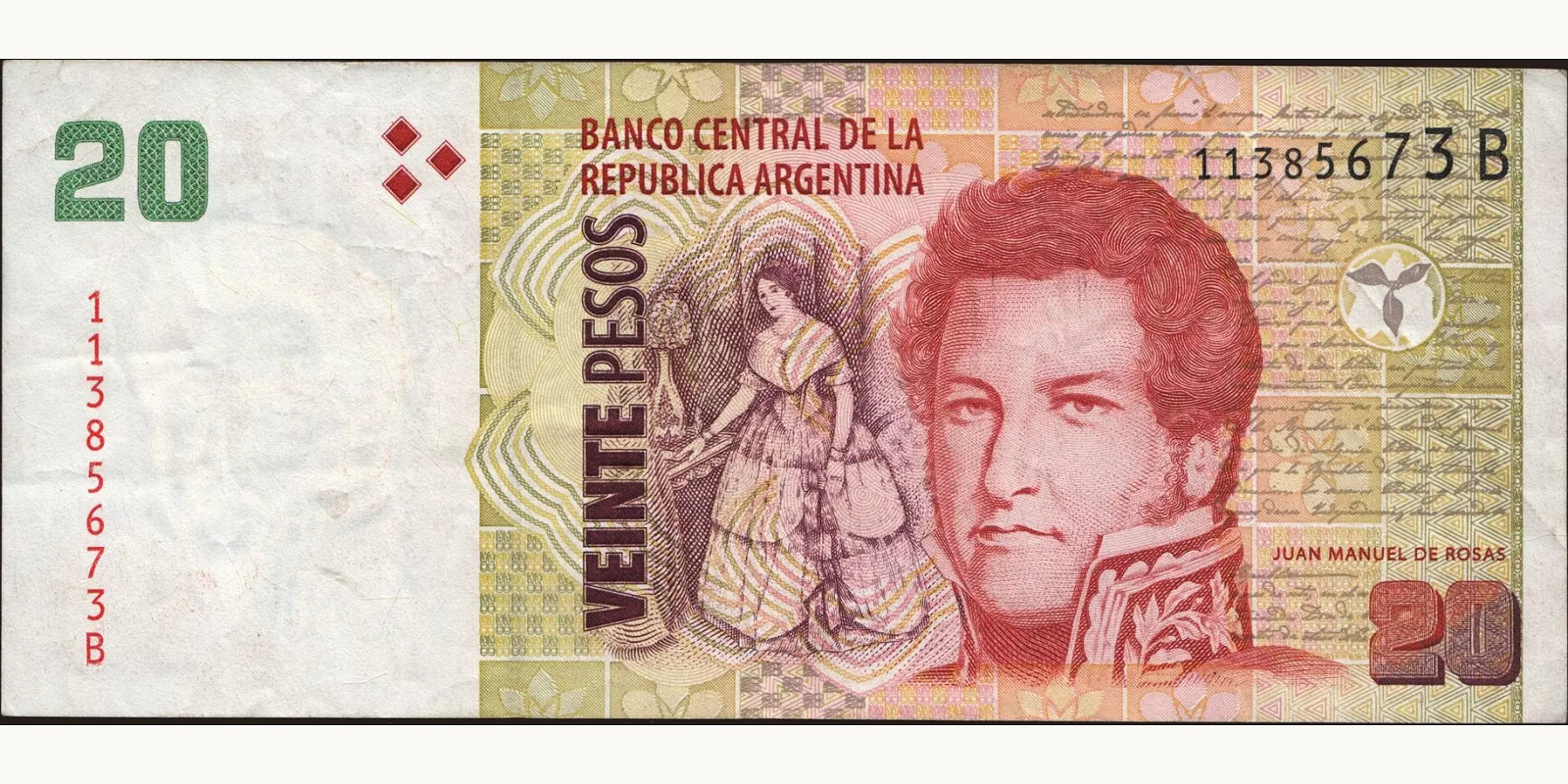 20 pesos 1999