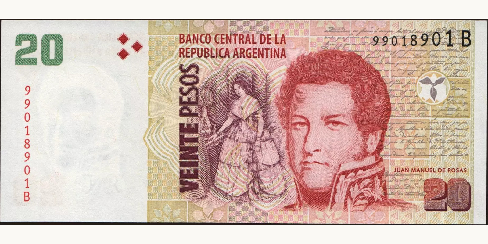 20 pesos 2003