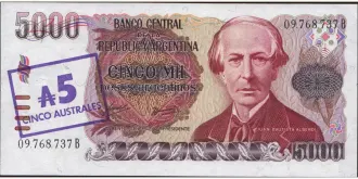 5 australes 1985