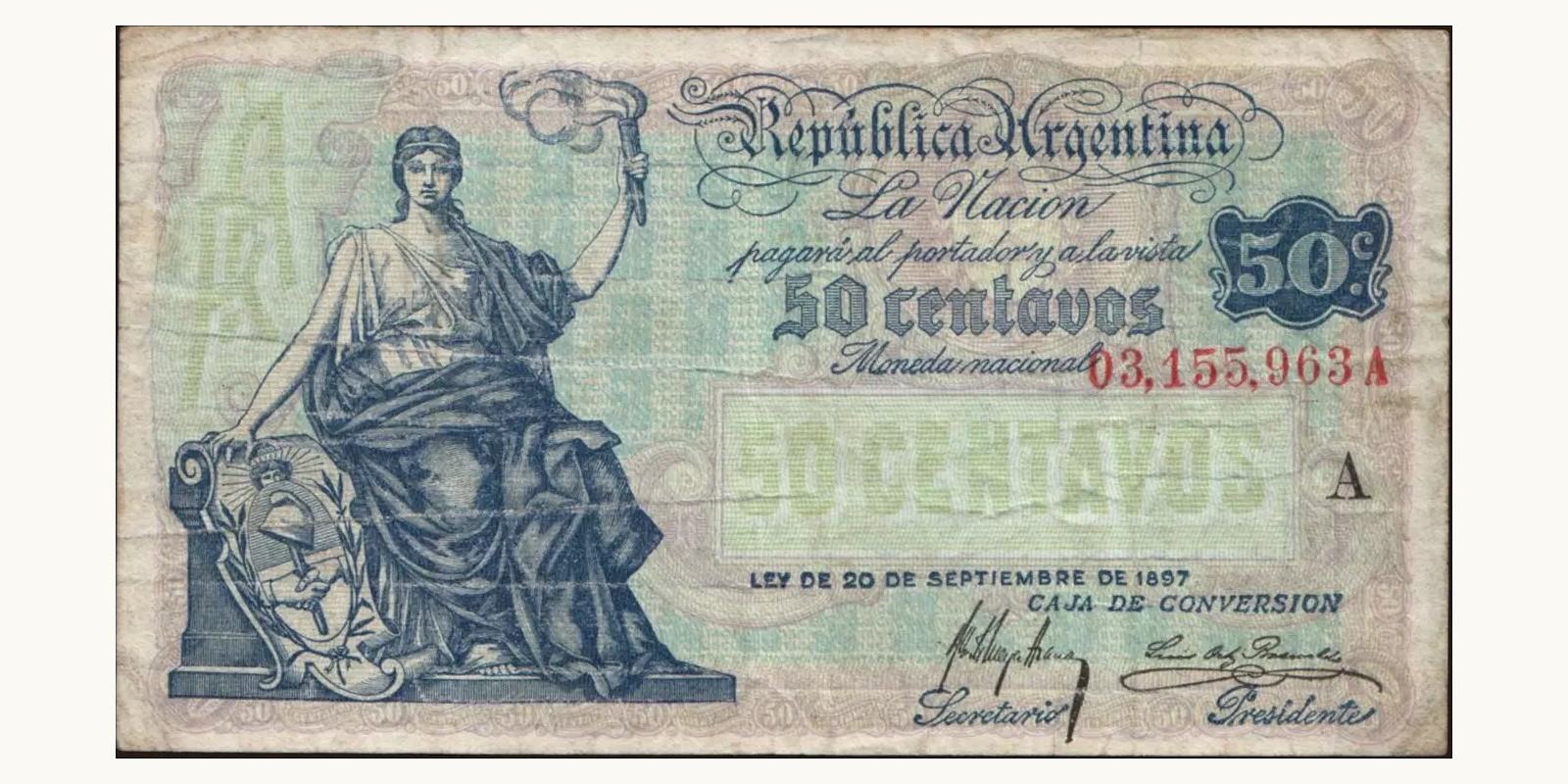 50 centavos 1897