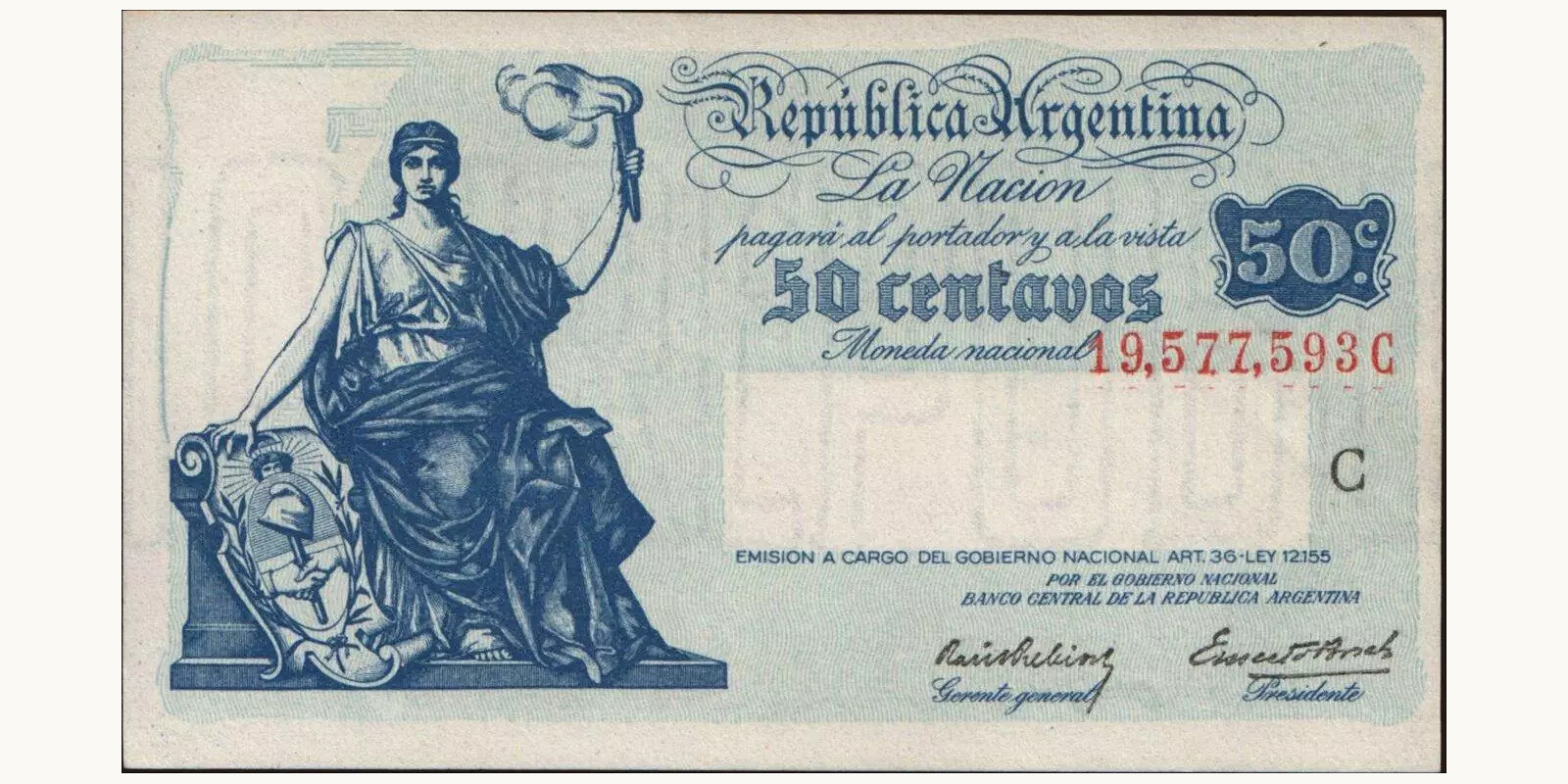 50 centavos 1935