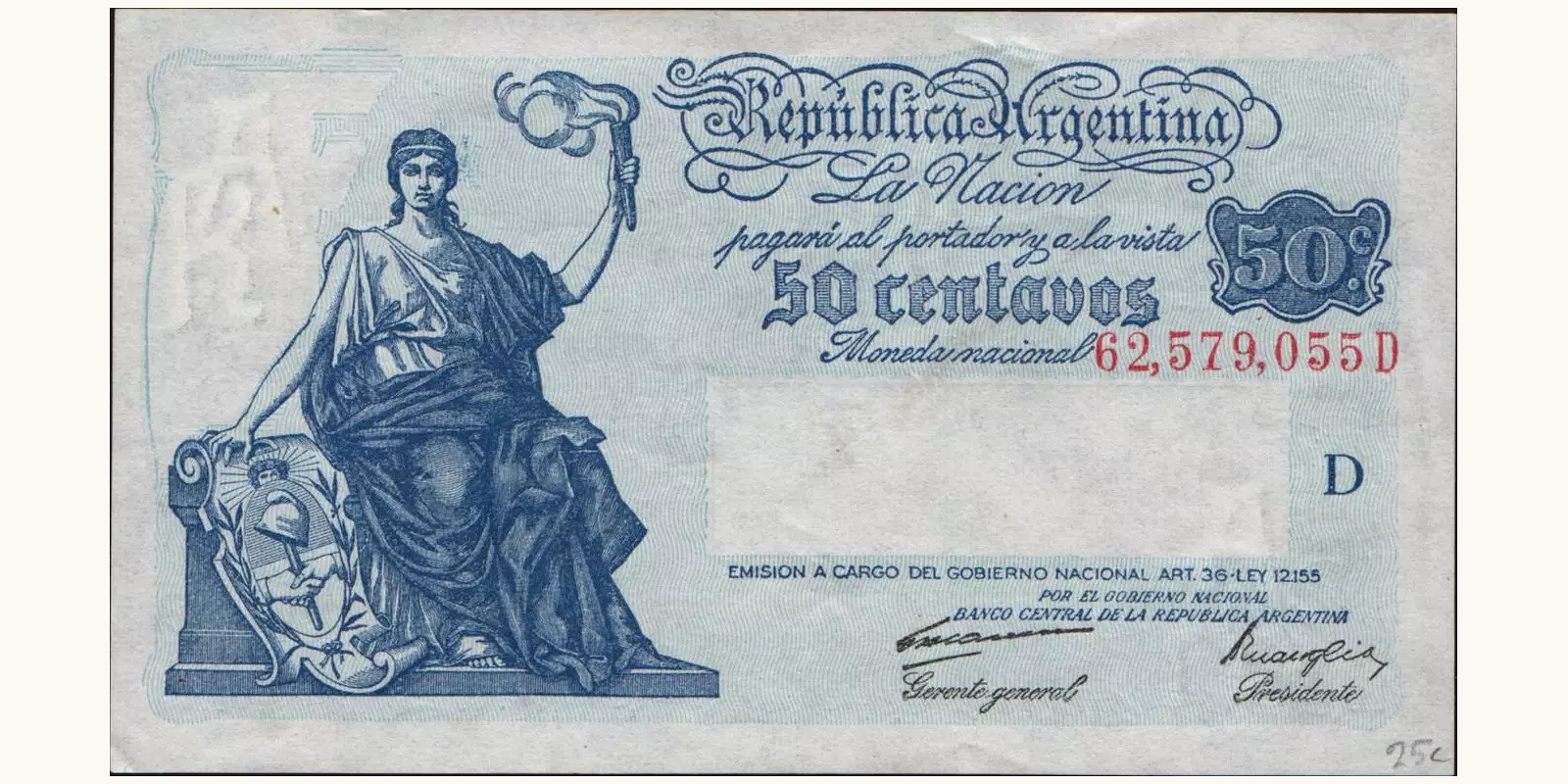 50 centavos 1942