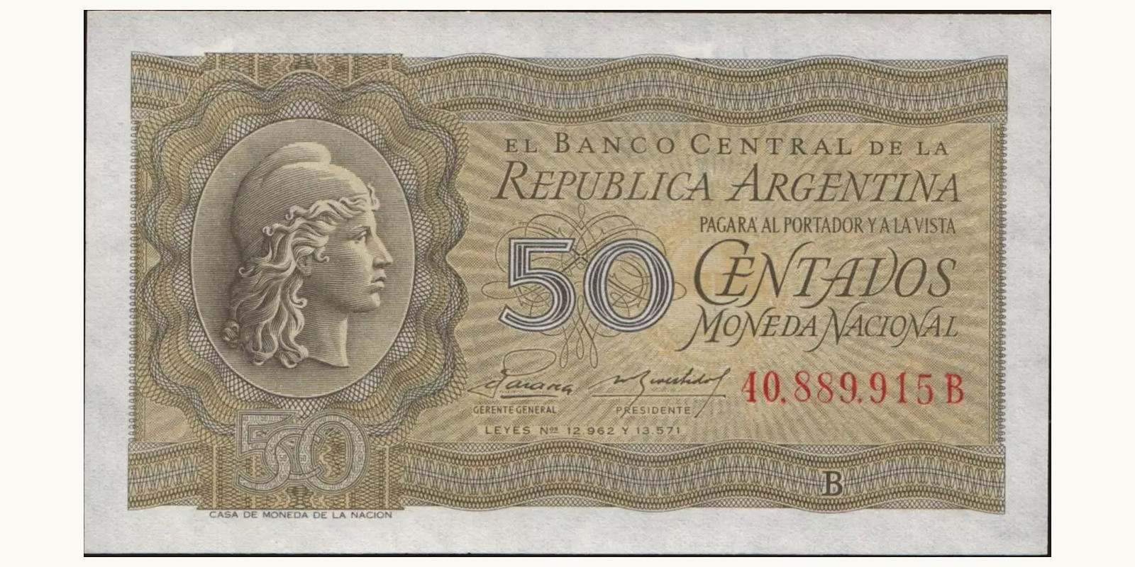 50 centavos 1951