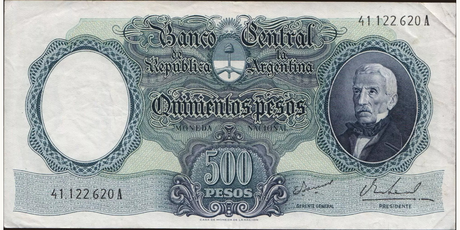 500 pesos 1964