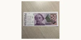50 australes 1989