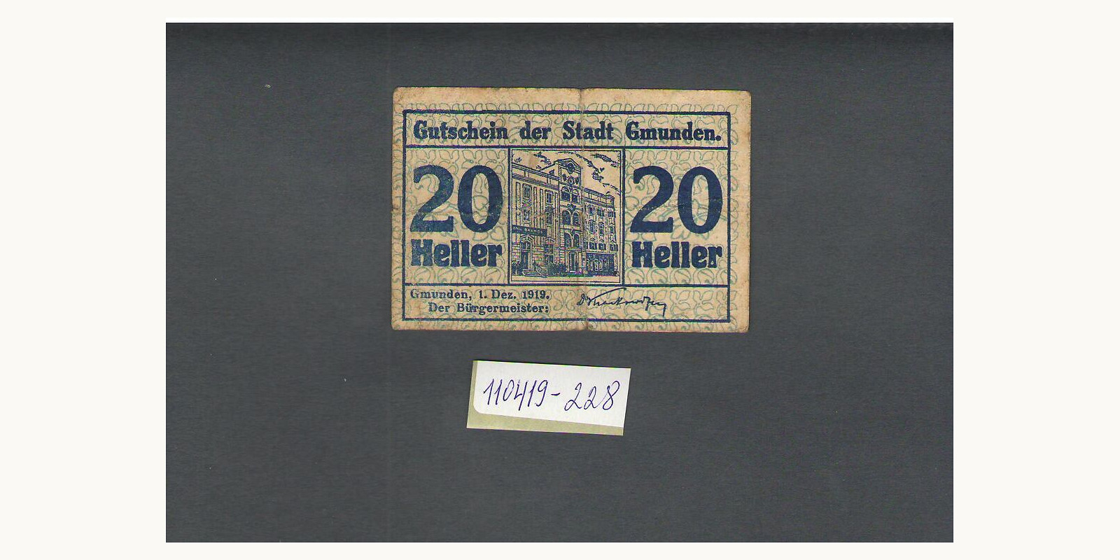 20 heller 1919