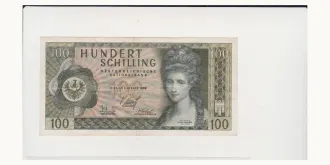 100 schilling 1969